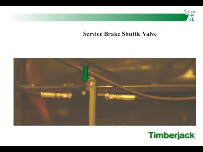 Service Brake Shuttle Valve