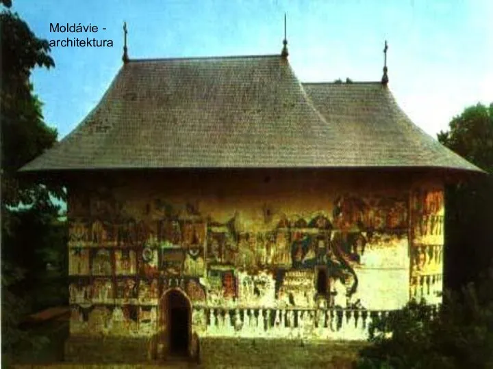 Moldávie - architektura