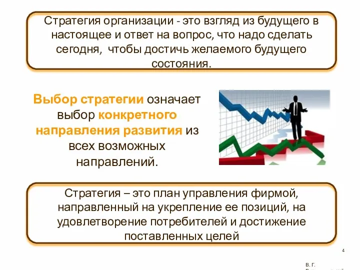 В. Г. Рождественский Стратегия организации - это взгляд из будущего