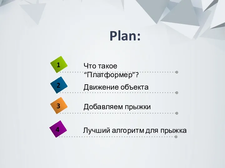 Plan: