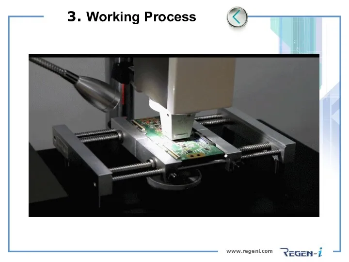 www.regeni.com 3. Working Process