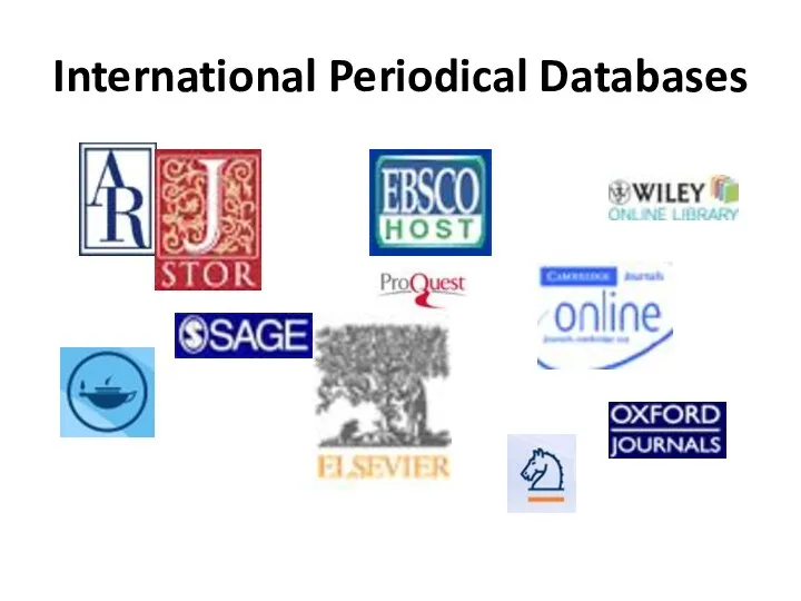 International Periodical Databases