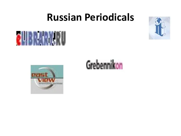 Russian Periodicals