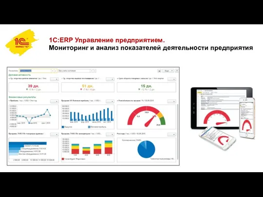 1С:ERP Управление предприятием. Мониторинг и анализ показателей деятельности предприятия