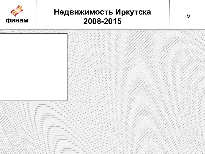 Недвижимость Иркутска 2008-2015