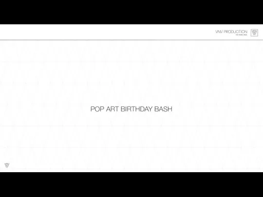POP ART BIRTHDAY BASH