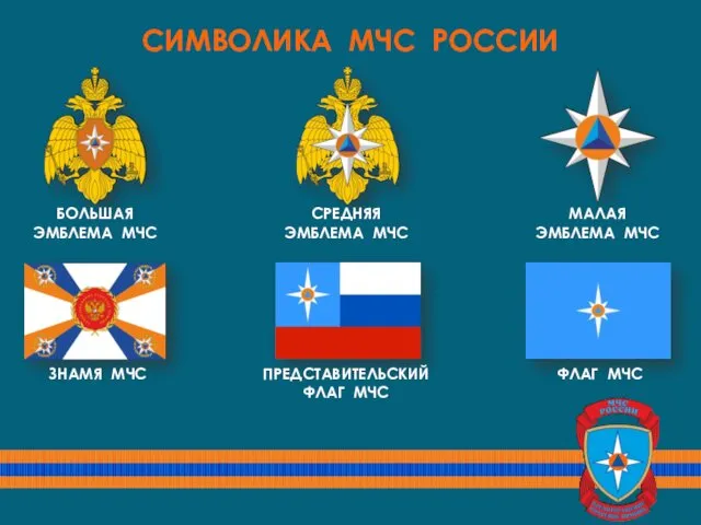 СИМВОЛИКА МЧС РОССИИ