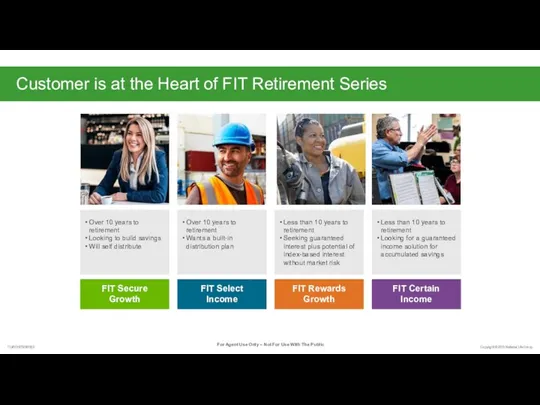 Customer is at the Heart of FIT Retirement Series Over 10 years to