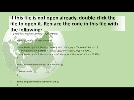 If this file is not open already, double-click the file