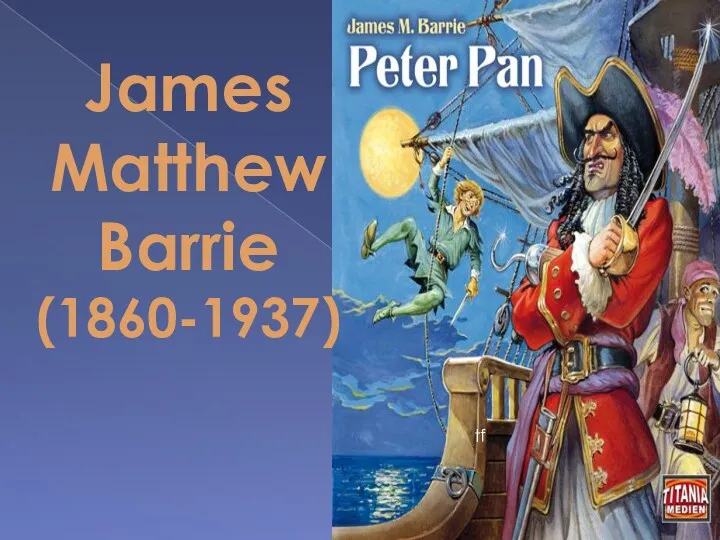 James Matthew Barrie (1860-1937) tf