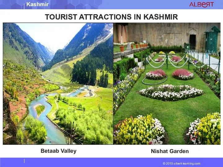 TOURIST ATTRACTIONS IN KASHMIR Betaab Valley Nishat Garden