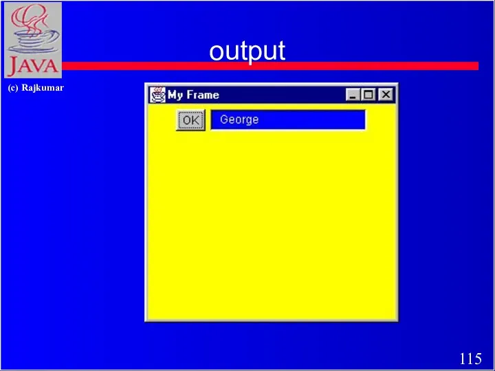 output