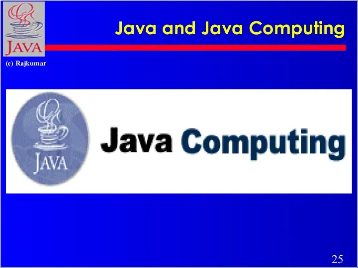 Java and Java Computing