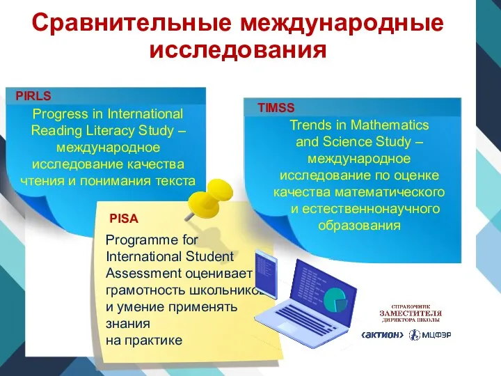 Сравнительные международные исследования Progress in International Reading Literacy Study –