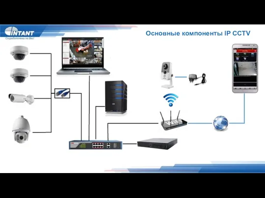 Основные компоненты IP CCTV
