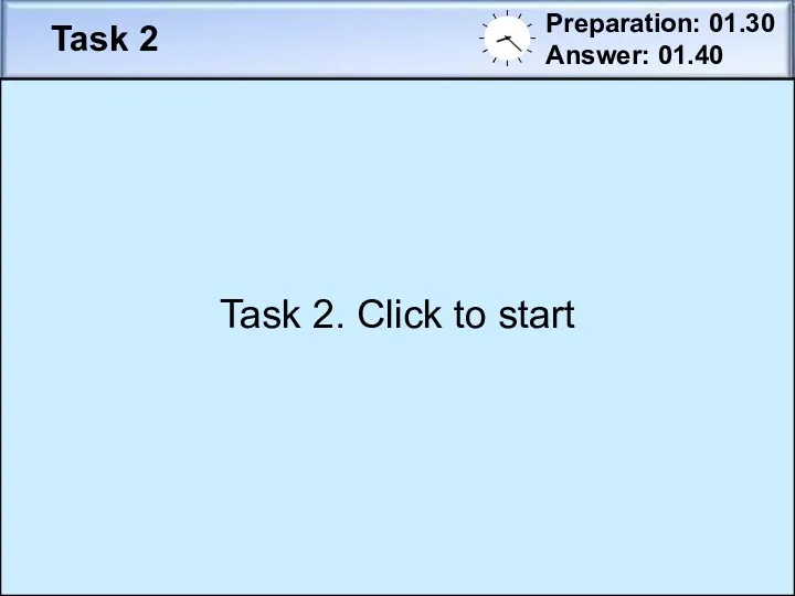 Task 2 Preparation: 01.30 Answer: 01.40 Study the advertisement. You