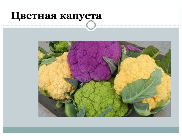 Цветная капуста