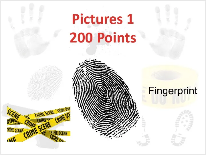 Pictures 1 200 Points Fingerprint