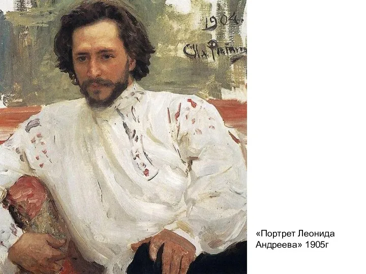 «Портрет Леонида Андреева» 1905г