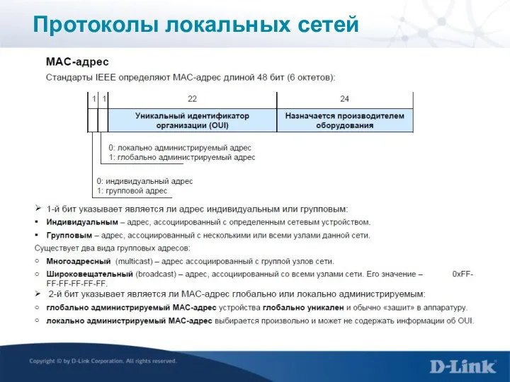 Протоколы локальных сетей