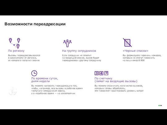 Вы можете настроить переадресацию так, чтобы, например, все вызовы в