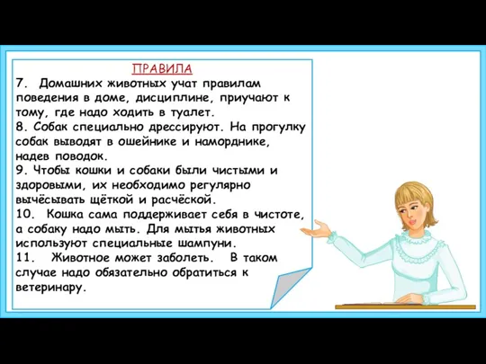 Постель должна находиться в сухом, тёплом месте, подальше от сквозняков.