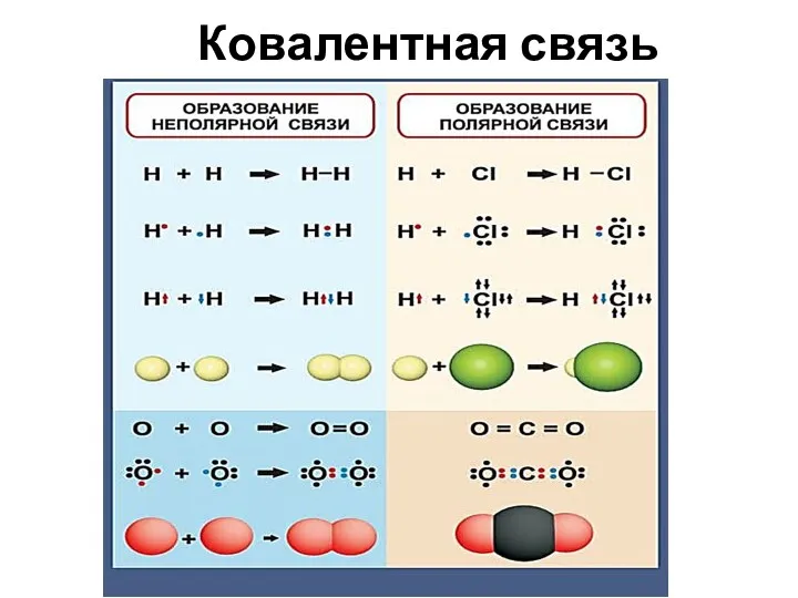 Ковалентная связь