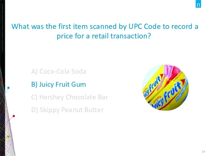 What was the first item scanned by UPC Code to