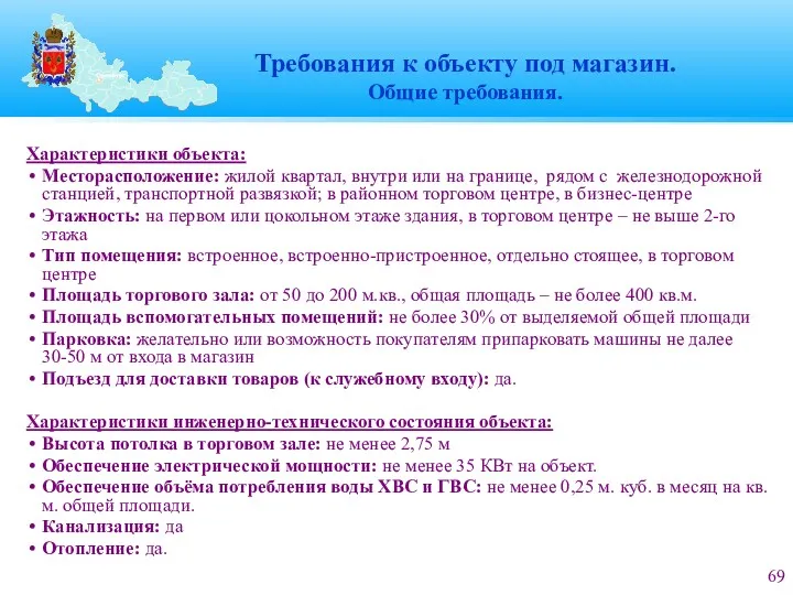 Характеристики объекта: Месторасположение: жилой квартал, внутри или на границе, рядом