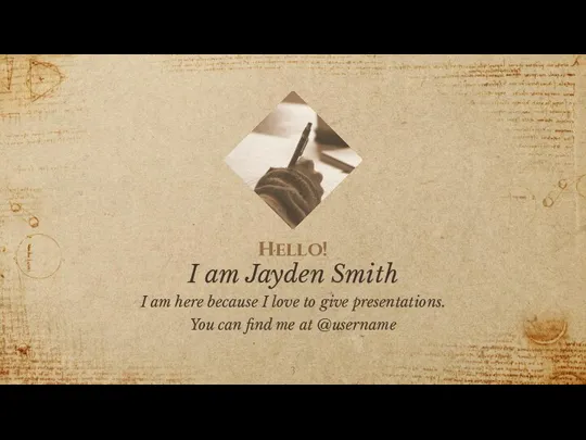 Hello! I am Jayden Smith I am here because I