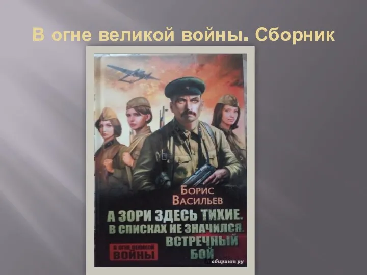 В огне великой войны. Сборник