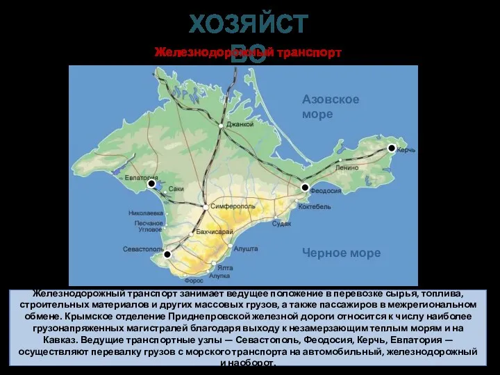 Железнодорожный транспорт занимает ведущее положение в перевозке сырья, топлива, строительных