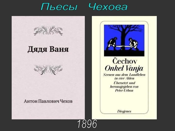 Пьесы Чехова 1896