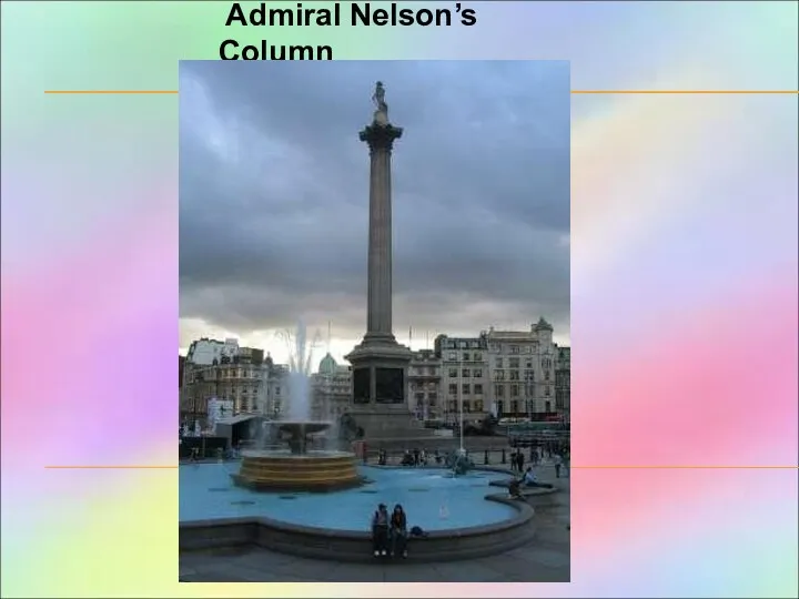 Admiral Nelson’s Column