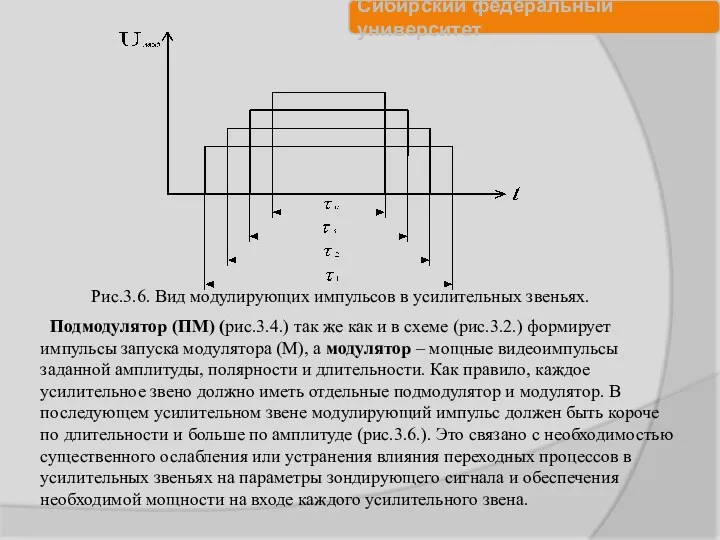 Подмодулятор (ПМ) (рис.3.4.) так же как и в схеме (рис.3.2.)