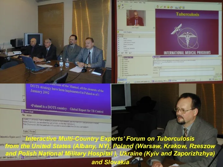 Interactive Multi-Country Experts’ Forum on Tuberculosis from the United States