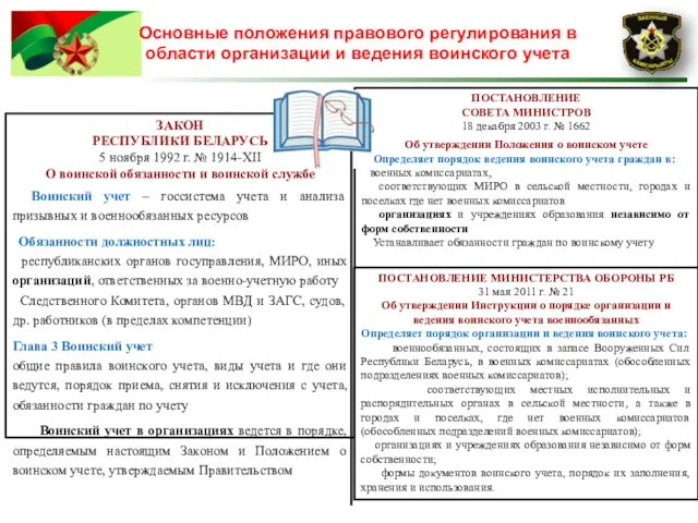 ПОСТАНОВЛЕНИЕ СОВЕТА МИНИСТРОВ 18 декабря 2003 г. № 1662 Об