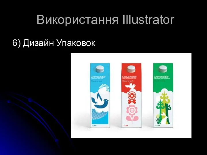 Використання Illustrator 6) Дизайн Упаковок