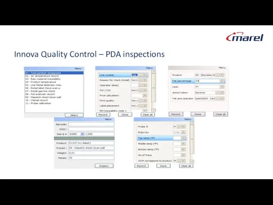 Innova Quality Control – PDA inspections