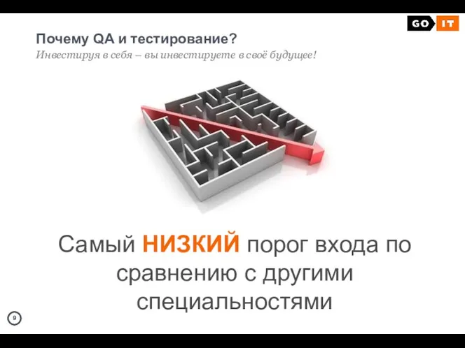 Почему QA и тестирование? Инвестируя в себя – вы инвестируете