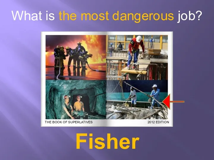 What is the most dangerous job? Fisher