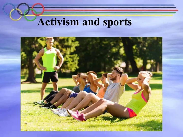 Activism and sports