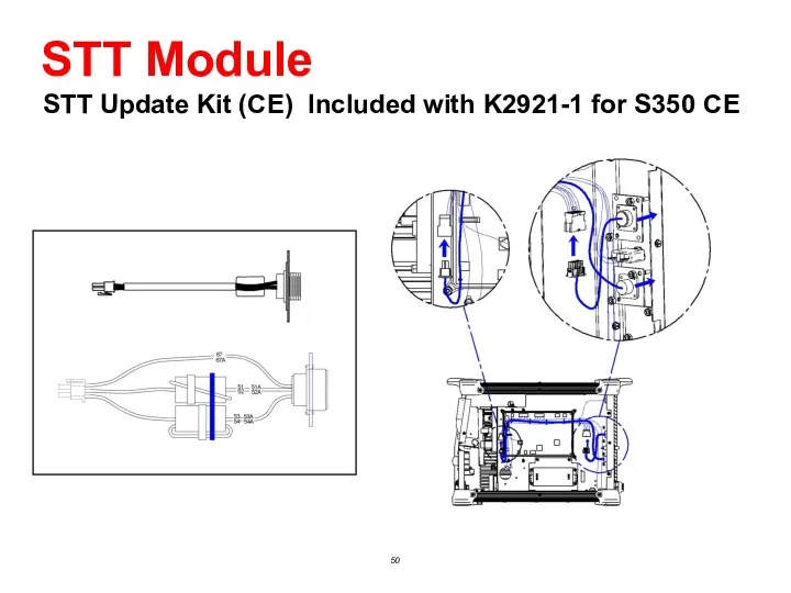 STT Module STT Update Kit (CE) Included with K2921-1 for S350 CE