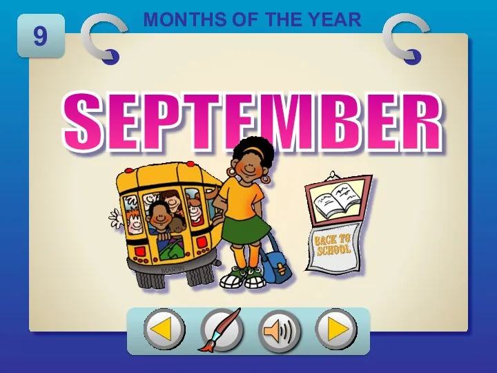 SEPTEMBER MONTHS OF THE YEAR 9
