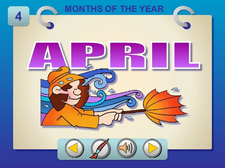 APRIL MONTHS OF THE YEAR 4