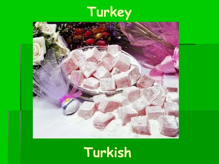Turkey Turkish