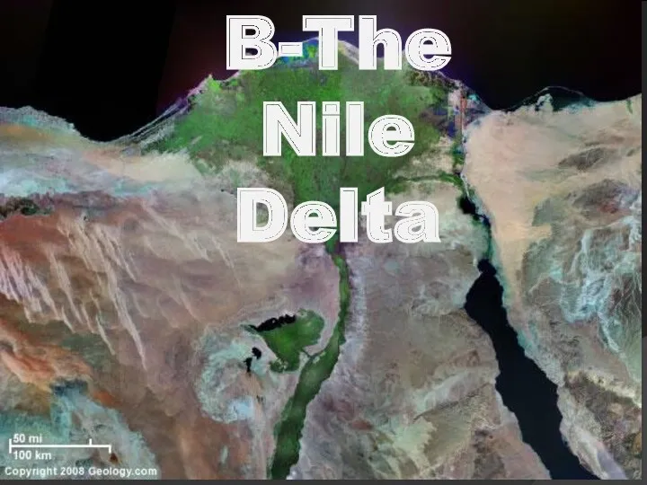 B-The Nile Delta