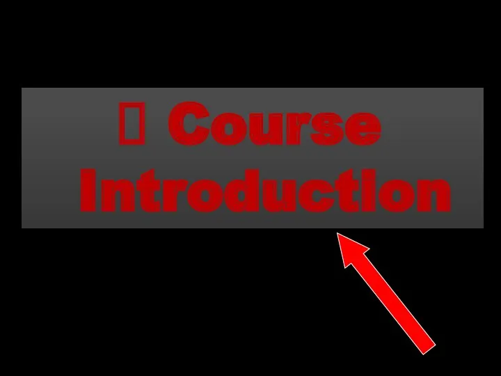 Course Introduction