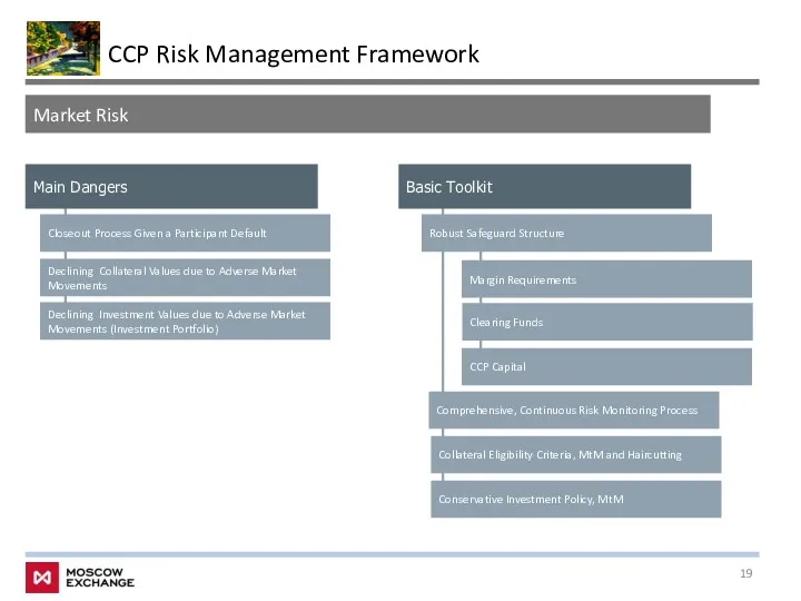CCP Risk Management Framework Market Risk Main Dangers Robust Safeguard Structure Basic Toolkit