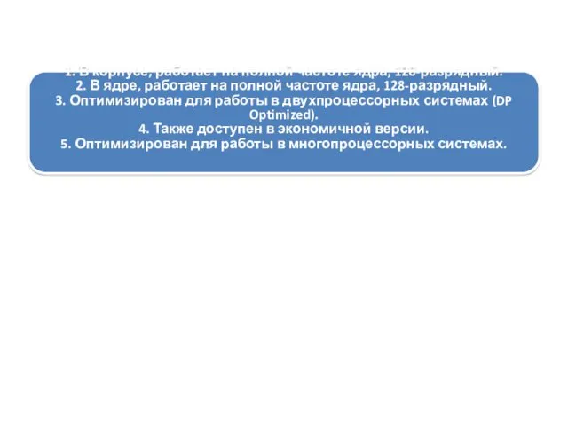 1. В корпусе, работает на полной частоте ядра, 128-разрядный. 2.